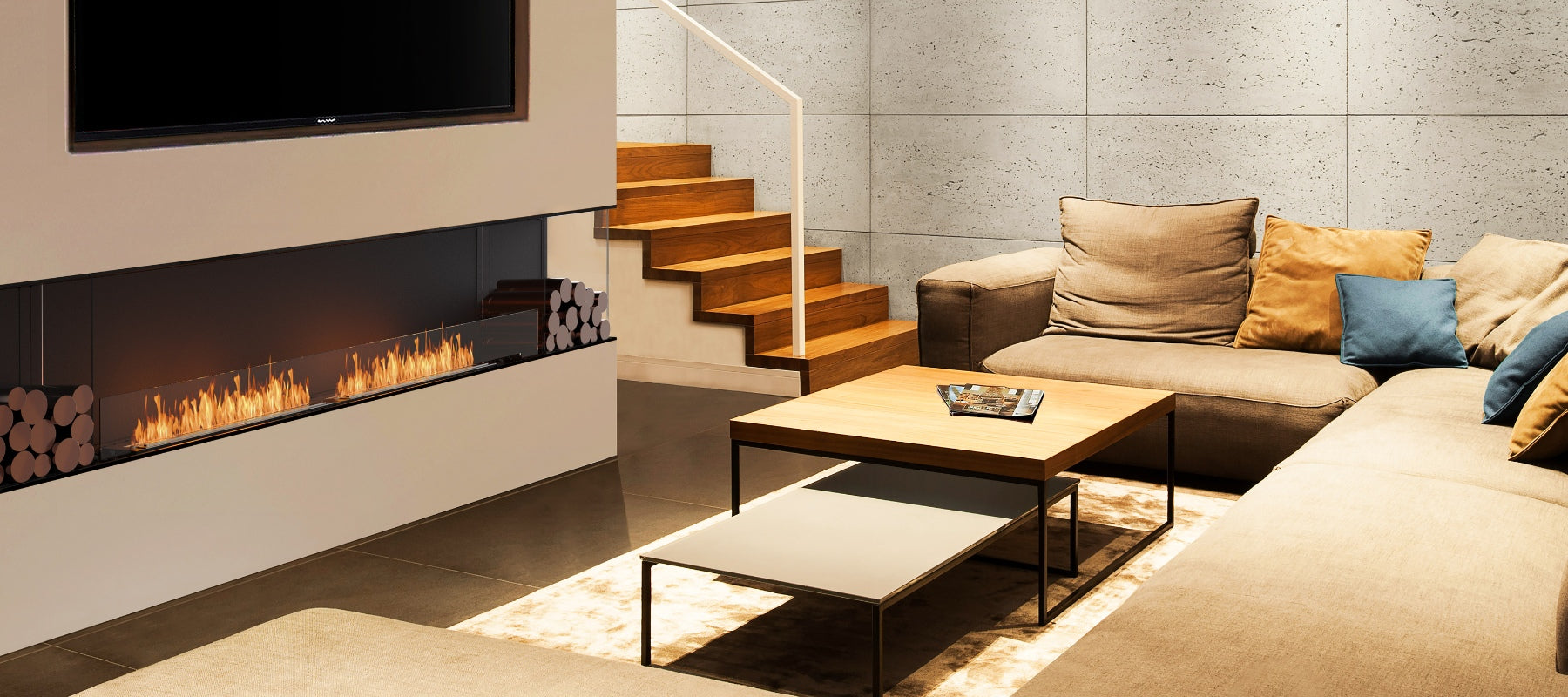 Heating a Room With Bioethanol Fire