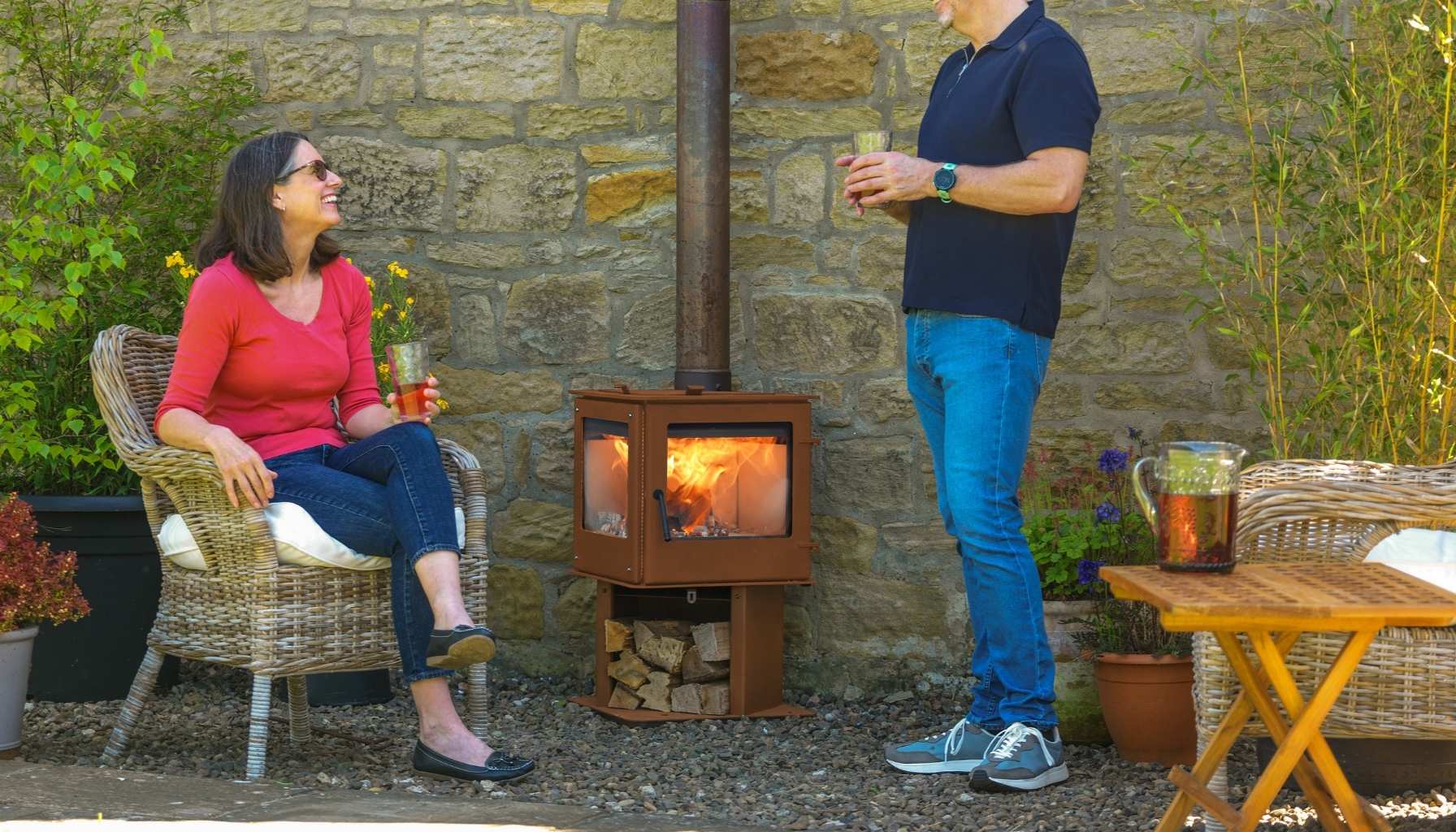 Can I Install a Log Burner Outside?