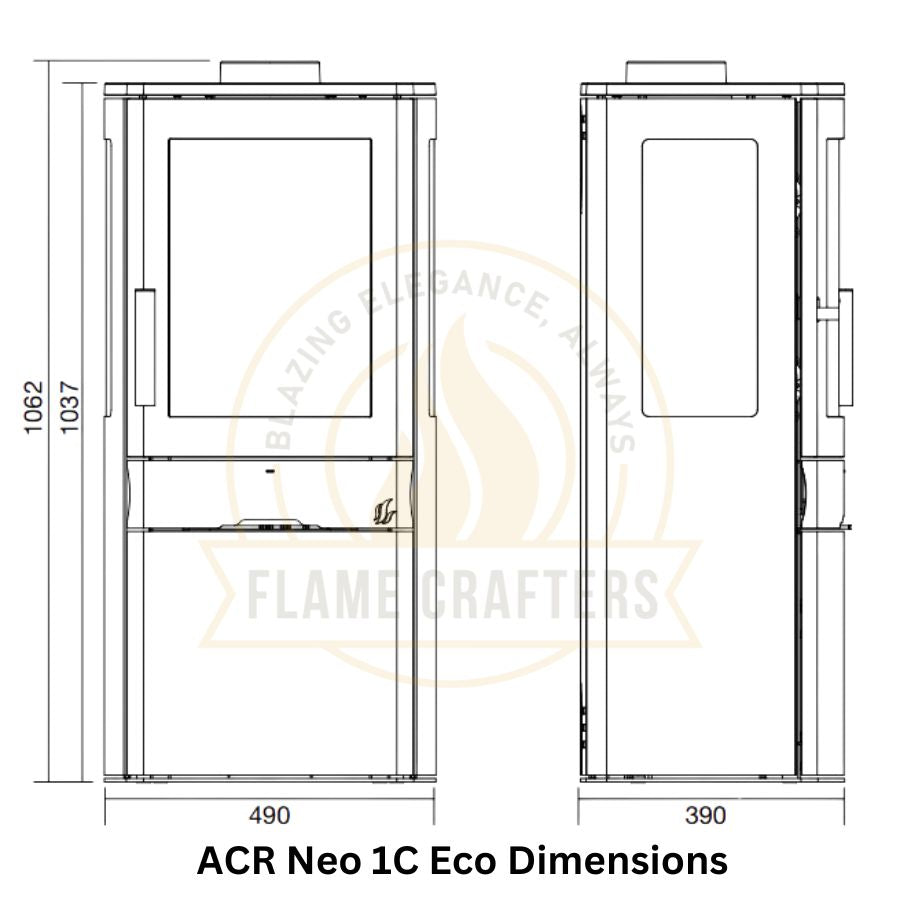 ACR Neo 1C Eco Dimensions