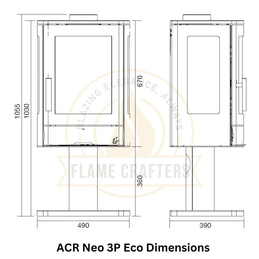 ACR Neo 3P Eco Dimensions