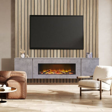 Acantha Orion 91 Floating Media Wall Without Backing Board