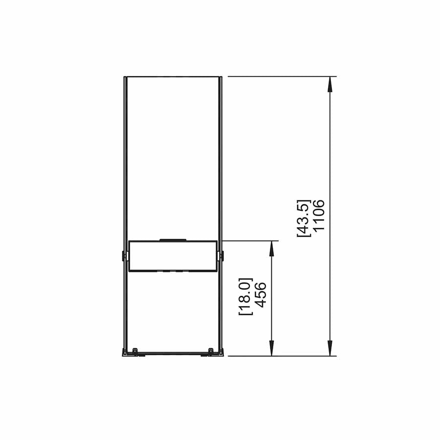 EcoSmart Fire Ghost Height Dimensions