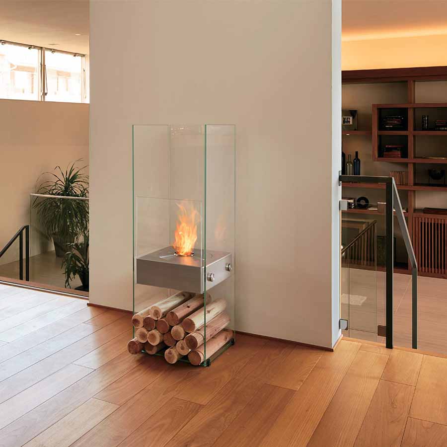 EcoSmart Fire Ghose Set in Living Space