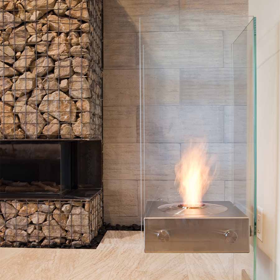 EcoSmart Fire Ghost Ourdoor lounge setting