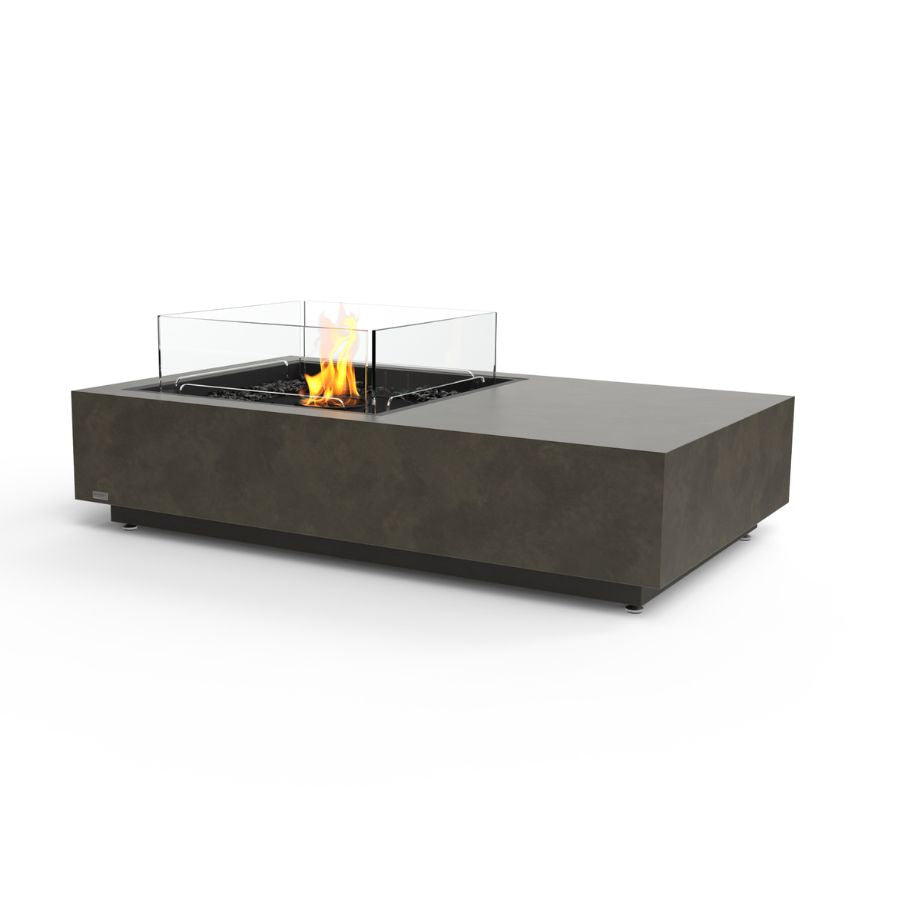 EcoSmart Fire Manhattan 50 Natural Ceramic Black Burner