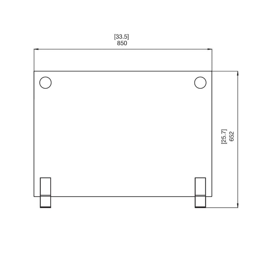 EcoSmart Fire Plasma Screen Dimensions