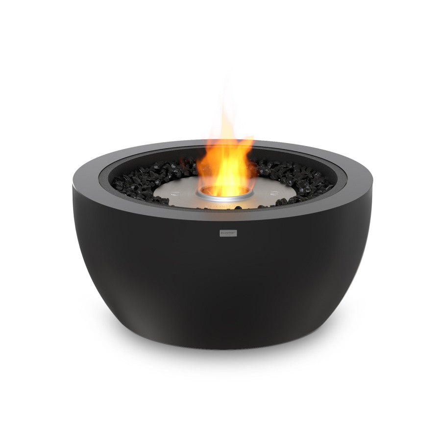 EcoSmart Fire Pod30 BioEthanol FirePit Graphite Stainless Burner