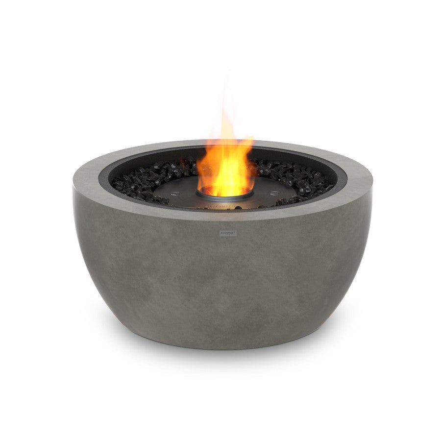 EcoSmart Fire Pod30 BioEthanol FirePit Natural Black Burner