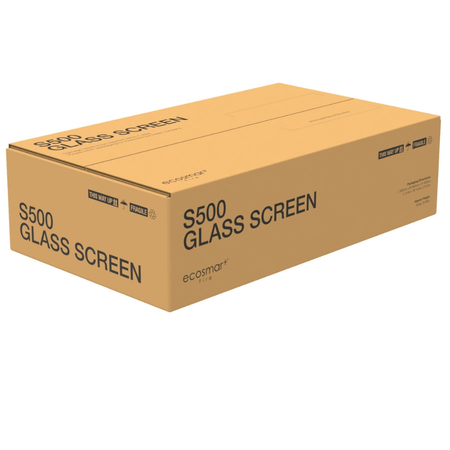 EcoSmart Fire S500 Fire Screen Packaging