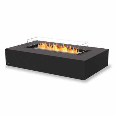 EcoSmart Fire Wharf 65 Firepit Table Graphite Finish