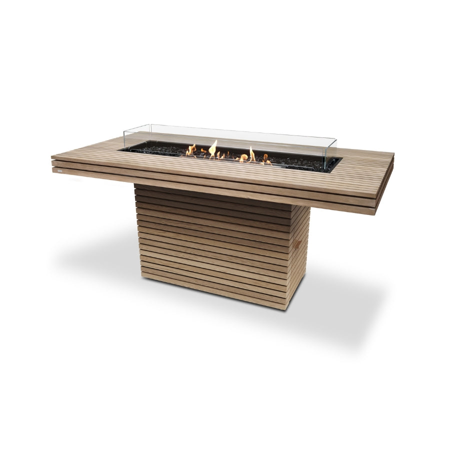 EcoSmart Gin 90 Bioethanol - Low, Chat & Dinning Firepit Table