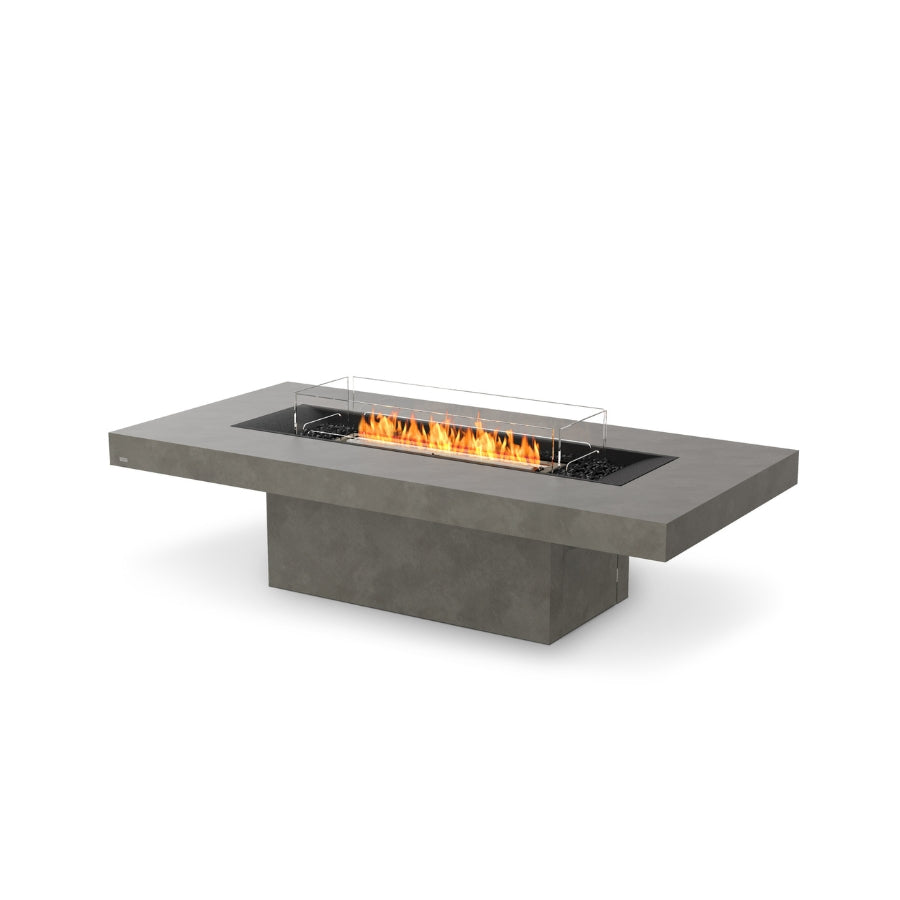 EcoSmart Gin 90 Bioethanol - Low, Chat & Dinning Firepit Table