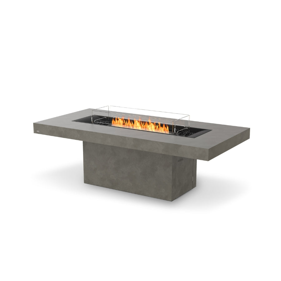 EcoSmart Gin 90 Bioethanol - Low, Chat & Dinning Firepit Table