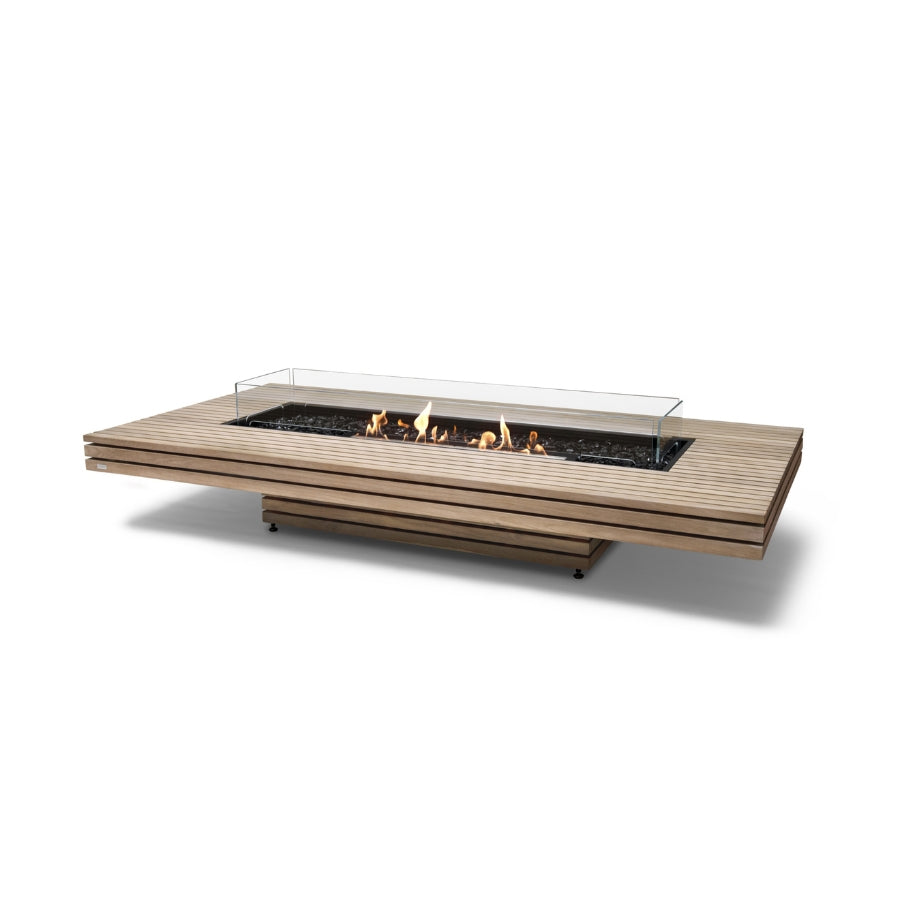 EcoSmart Gin 90 Bioethanol - Low, Chat & Dinning Firepit Table