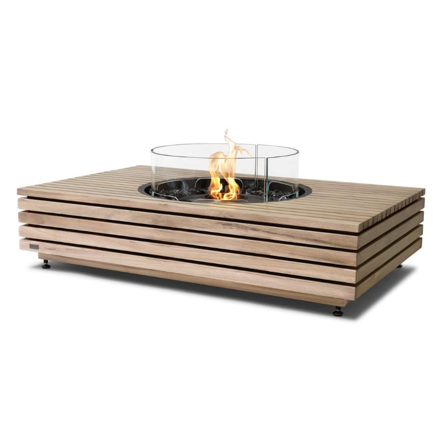 EcoSmart Martini50 Teak Ceramic Black Burner