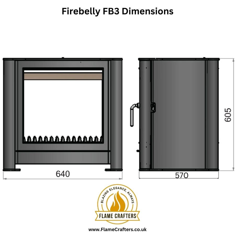 Firebelly FB3 Dimensions