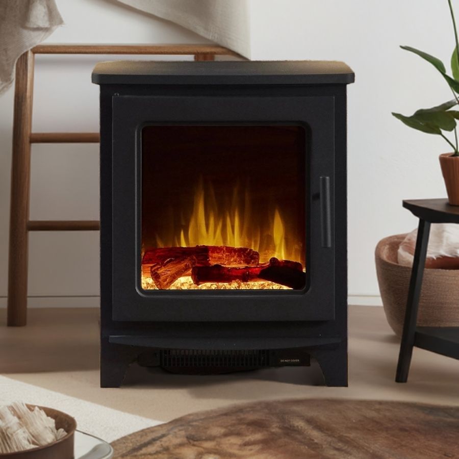 Flametek Milan Electric Stove Fire 2kW By OER