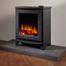 Flametek Milan Solid Hearth Angled