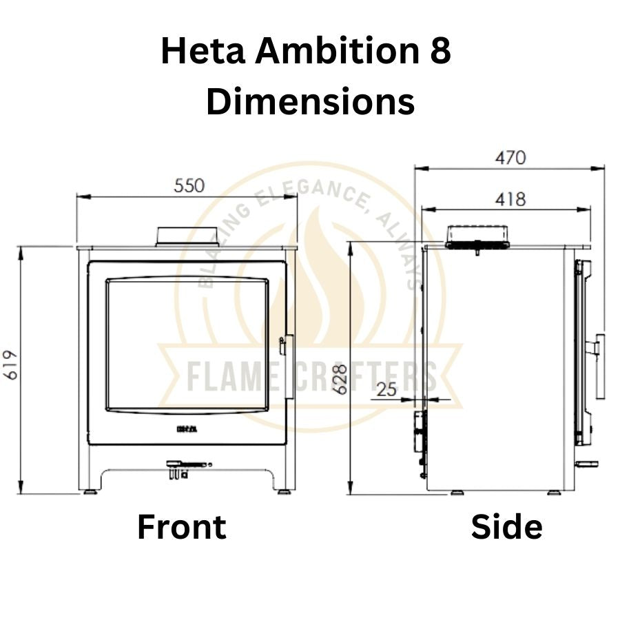 Heta Ambition 8 Dimensions