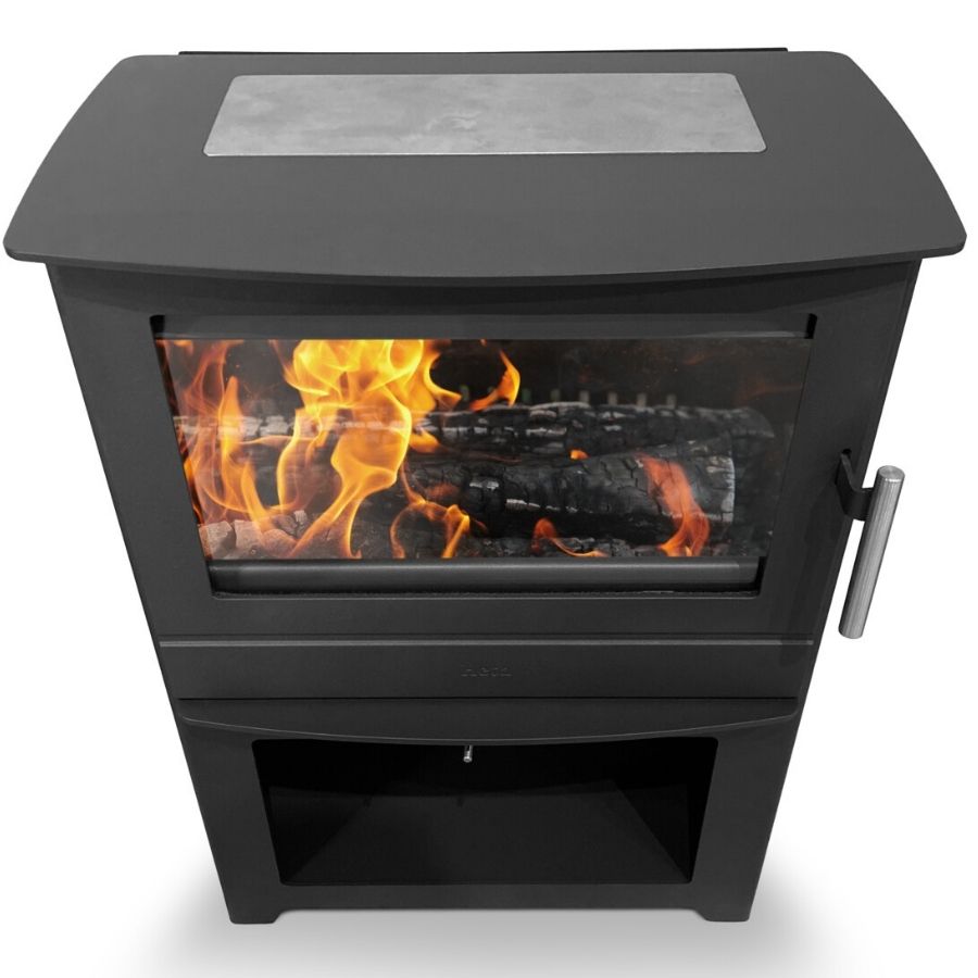 Heta Inspire 55HK Wood Burner Showing Cook Plate