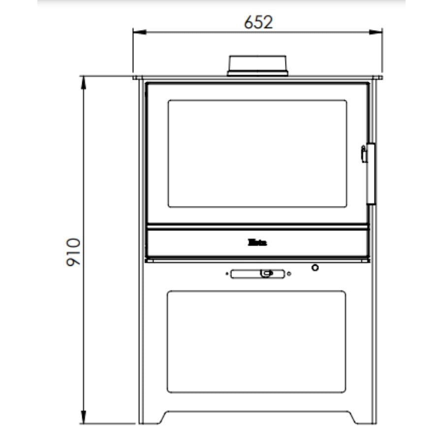 Heta Inspire 55H Overall Dimensions