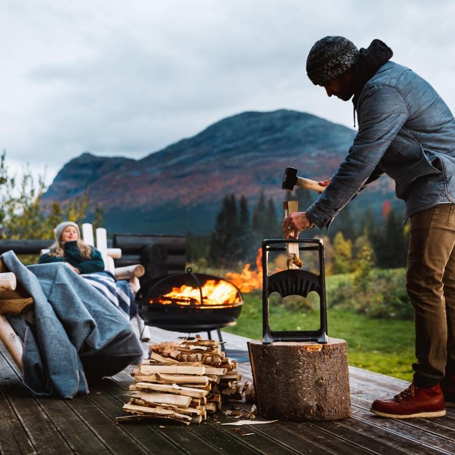 Kindling Cracker King By The Fire