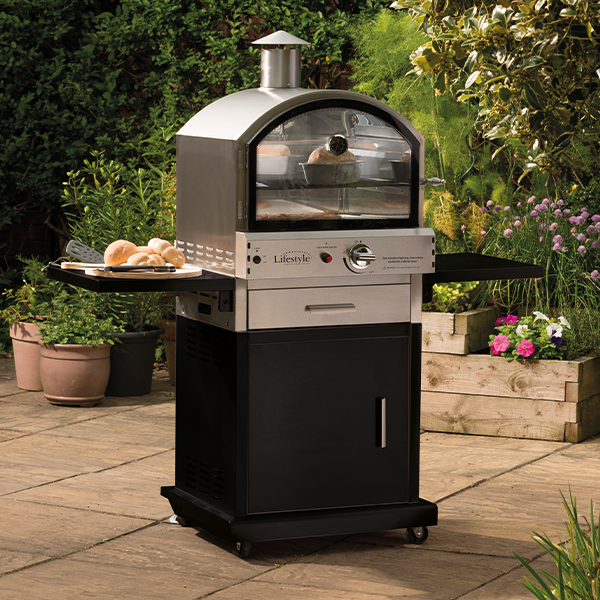 Lifestyle Verona Pizza Oven In Garden