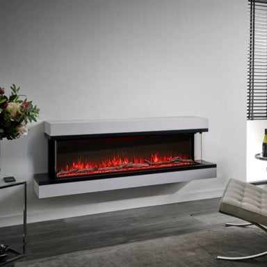 Melbury Luvelle 1300 Floating Media Wall Fire