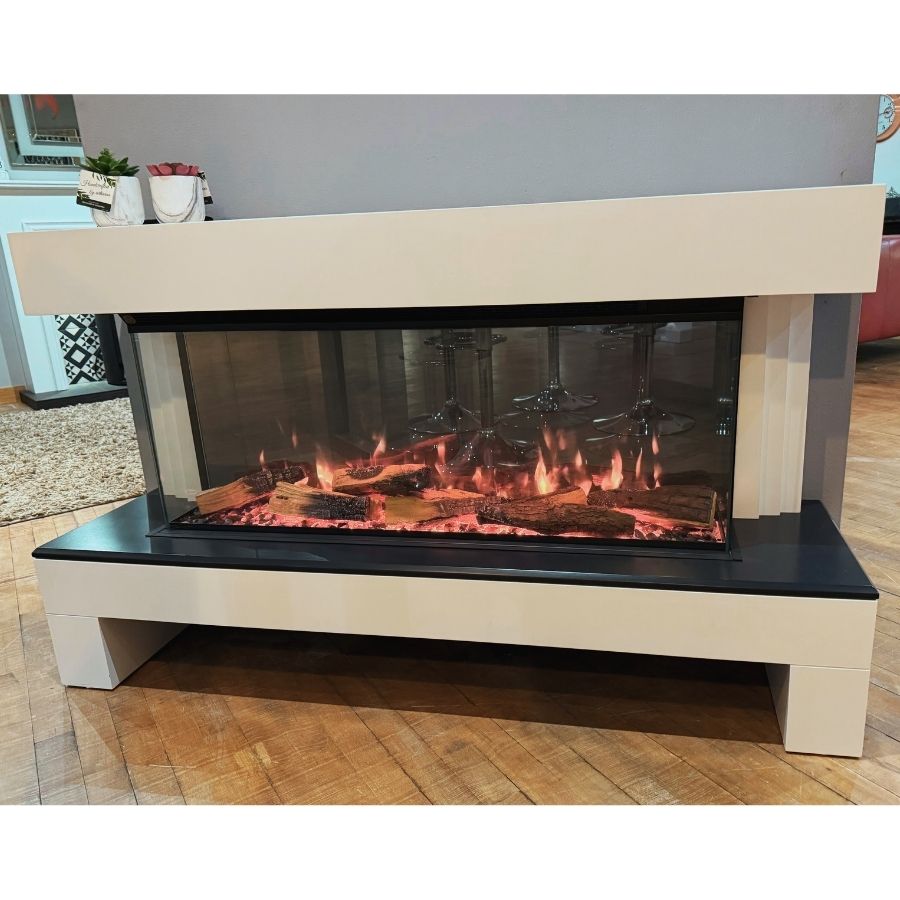 OER Alaska Electric Fireplace Suite