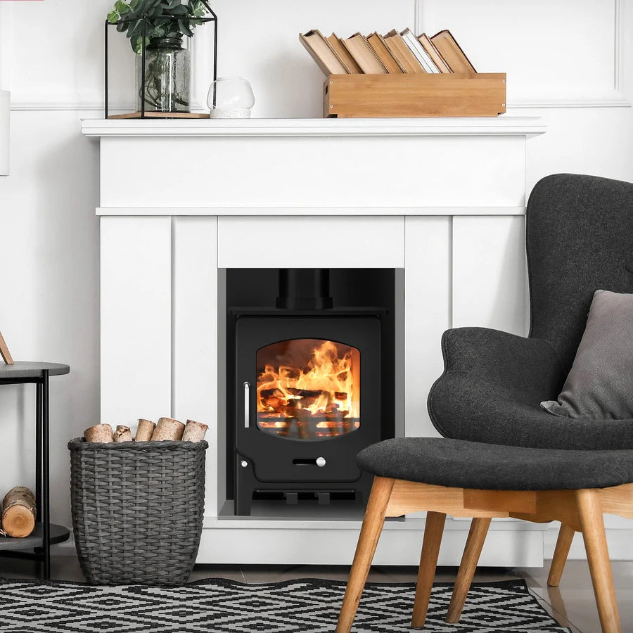 Saltfire ST-X4 Set in Modern Fire Surround