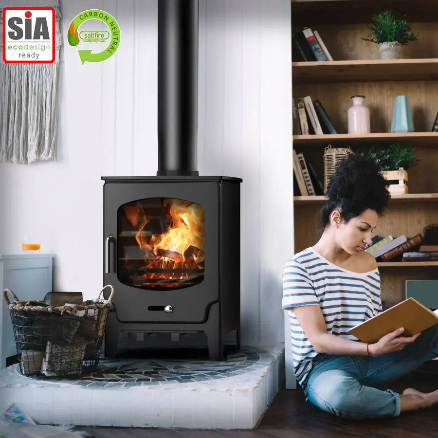 ST-X8 By Saltfire - 8kW Multifuel Ecodesign Stove