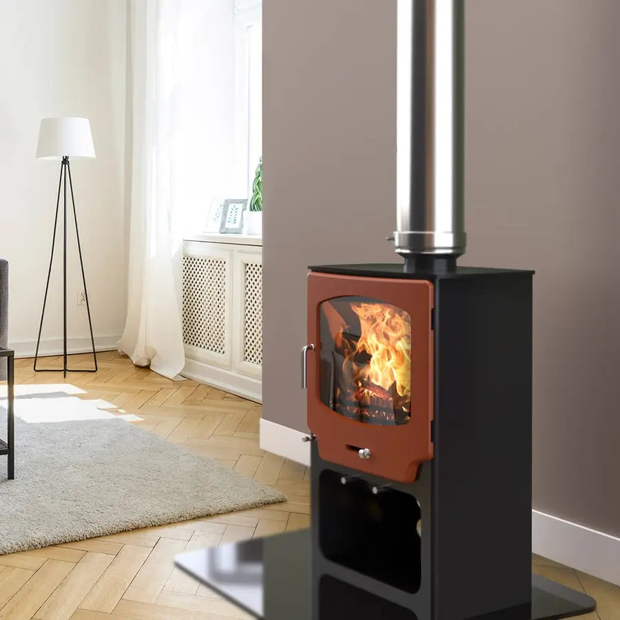 ST-X8 By Saltfire - 8kW Multifuel Ecodesign Stove