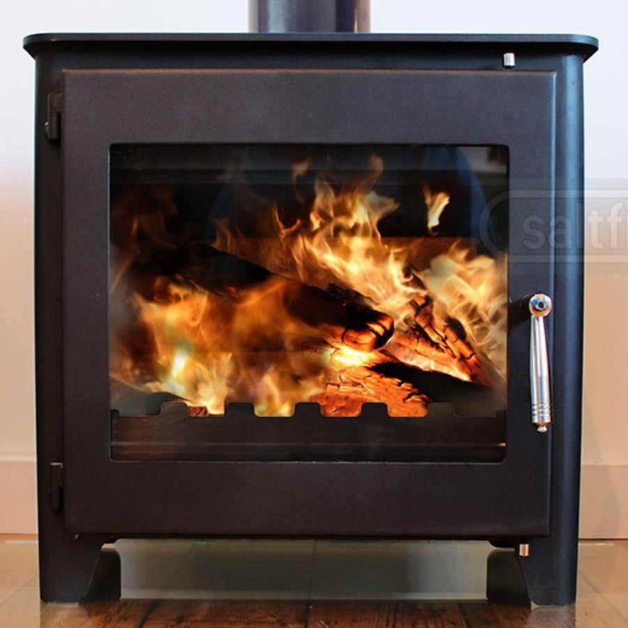 ST3 7.3kW Wood Burning Ecodesign Stove By SaltFire