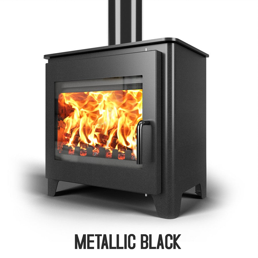 ST3 7.3kW Wood Burning Ecodesign Stove By SaltFire