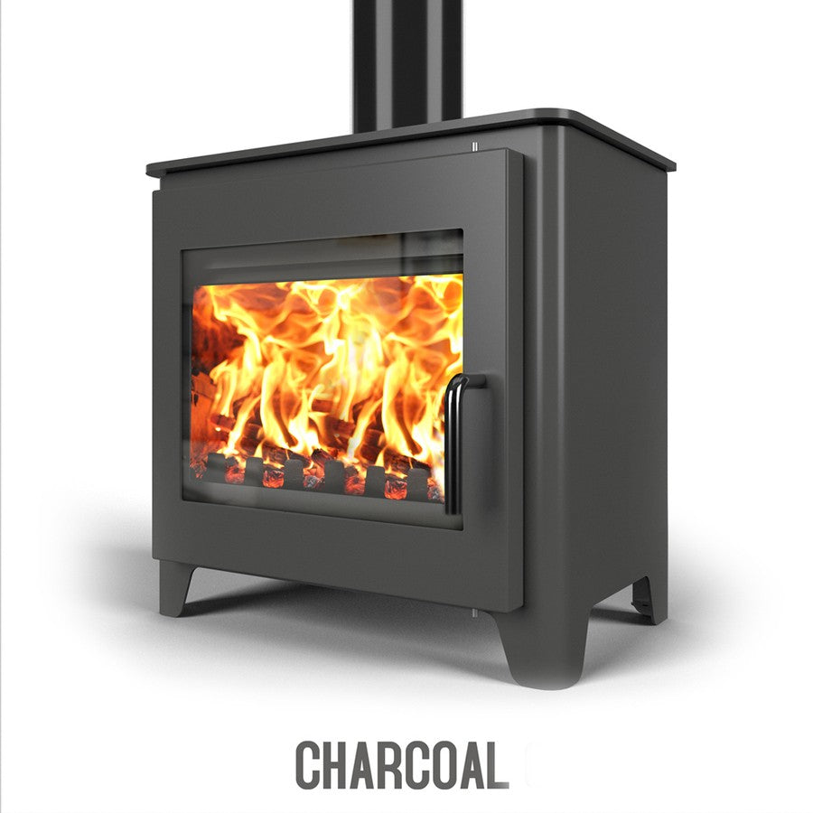 ST3 7.3kW Wood Burning Ecodesign Stove By SaltFire