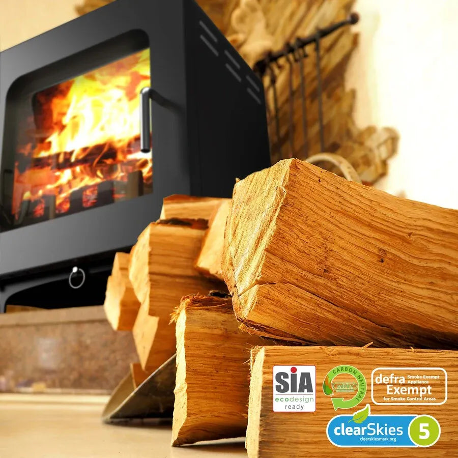 ST4 By Saltfire - 7.2kW Multifuel Ecodesign Stove