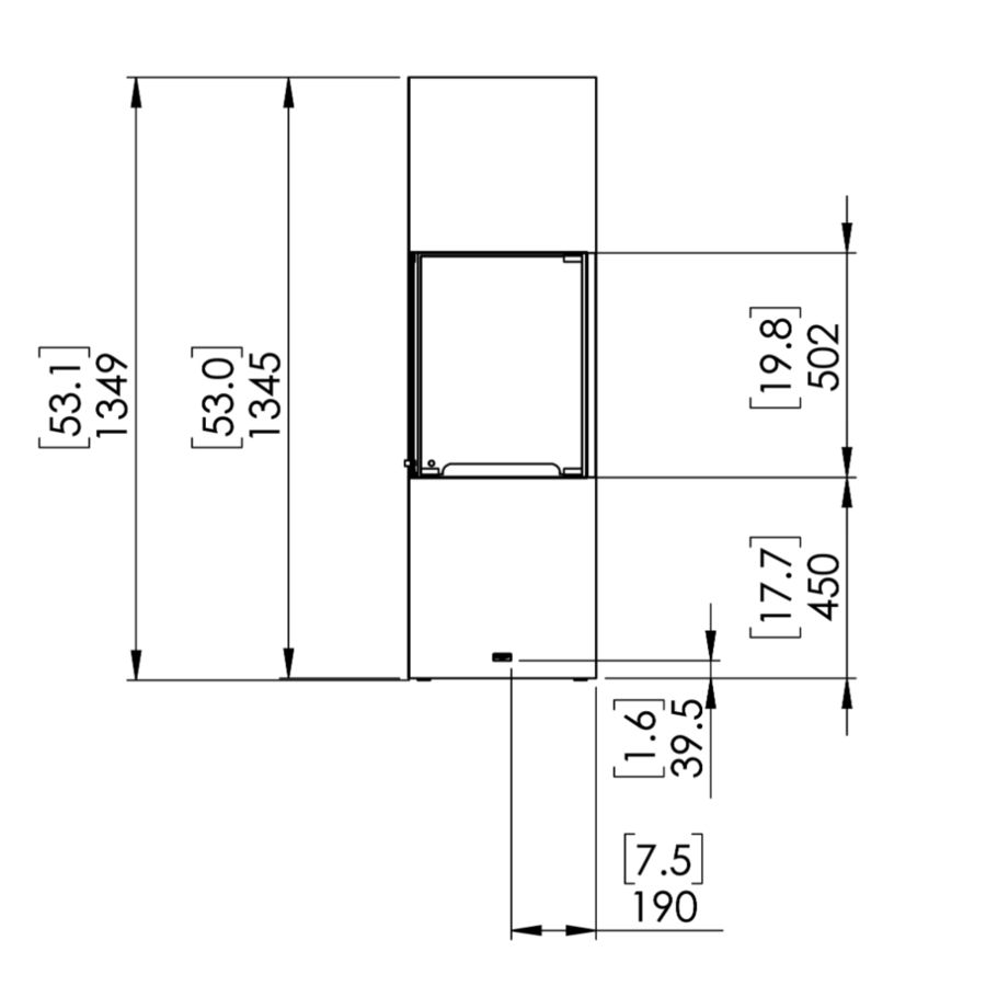 EcoSmart BE Freestanding Ethanol Fire