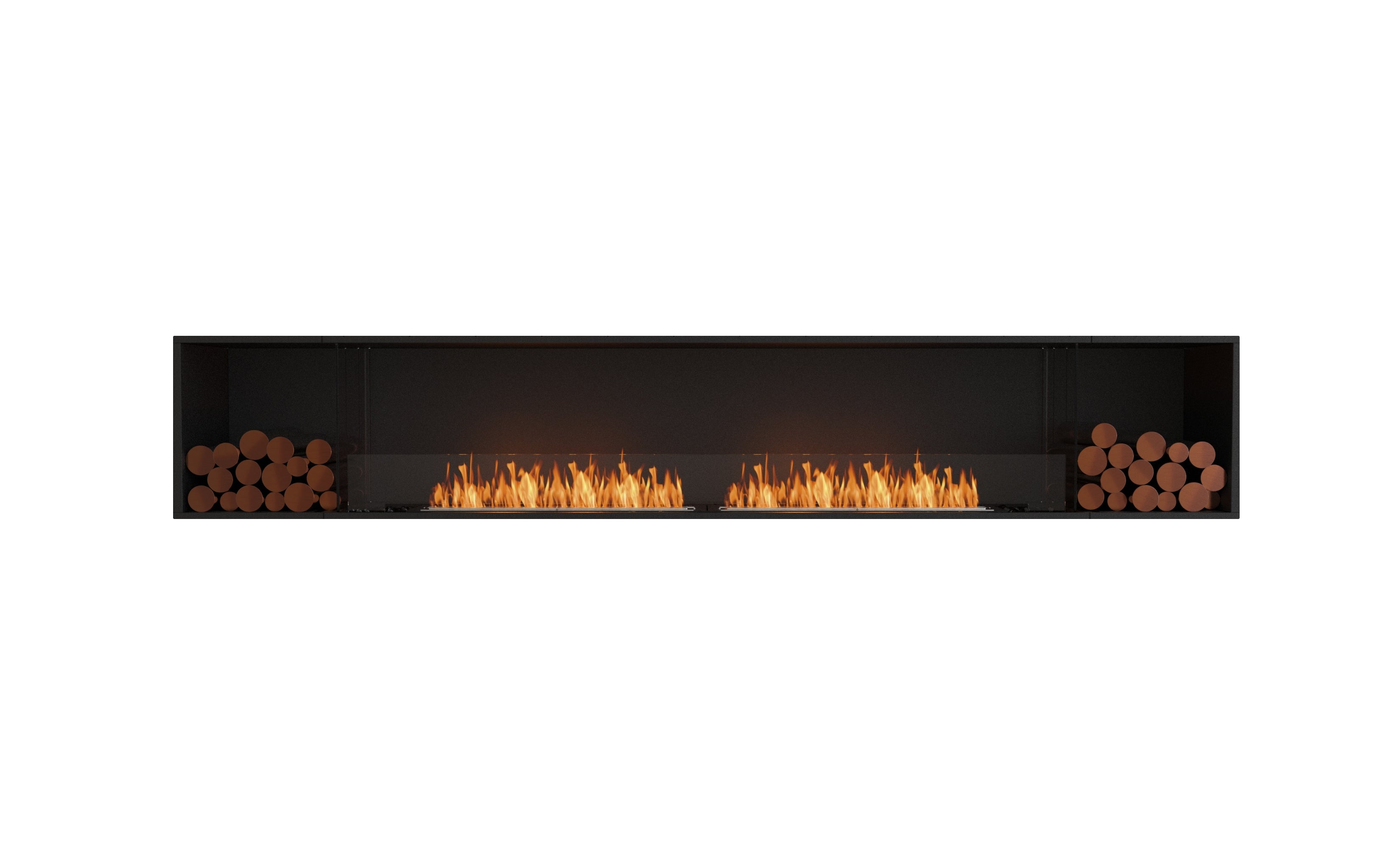 EcoSmart Flex Single Sided Bioethanol Fire Insert 578mm - 4,231mm