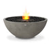 Ecosmart fire - mix 850 fire pit - Natural finish - Black Burner